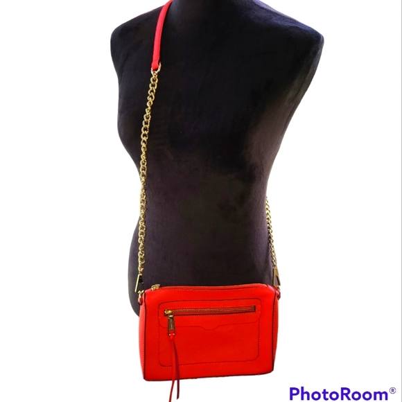 Rebecca Minkoff Avery Zest Leather Cross Body Bag EUC Spring - Picture 9 of 16